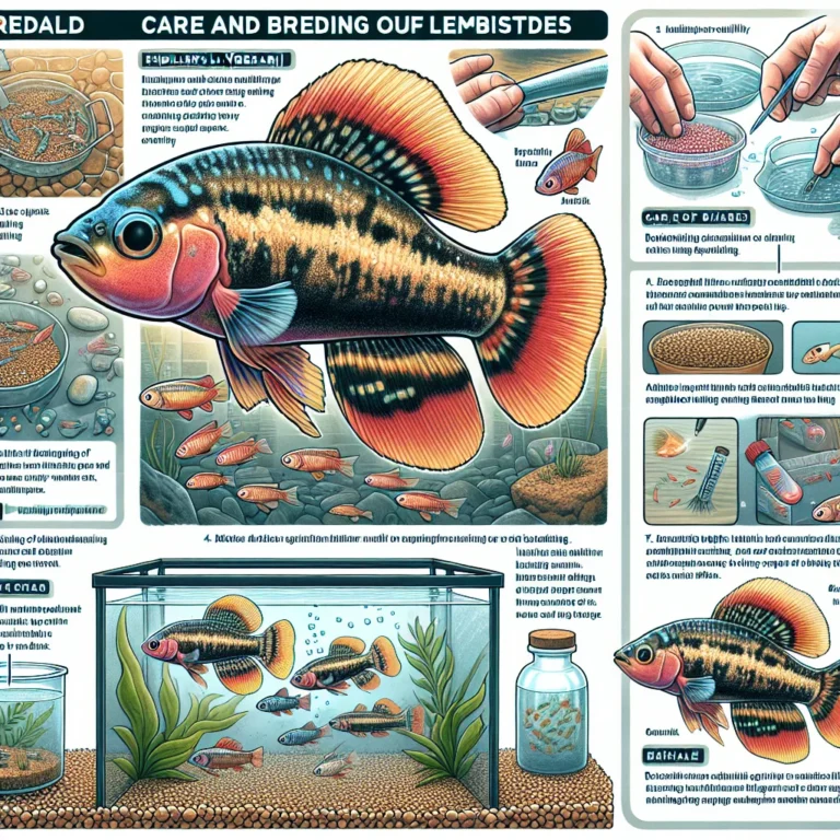 Lepistes Balığı Bakımı ve Üretimi